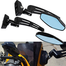 2x Adjustable Rearview Side Racing Mirrors For Suzuki SV650S SV1000S 1999-2009
