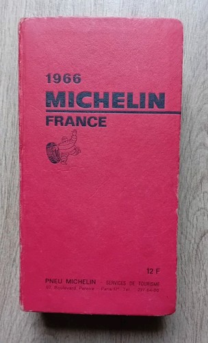 Guide michelin 1966 - , france
