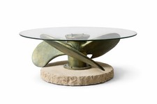 Table basse design hélice –