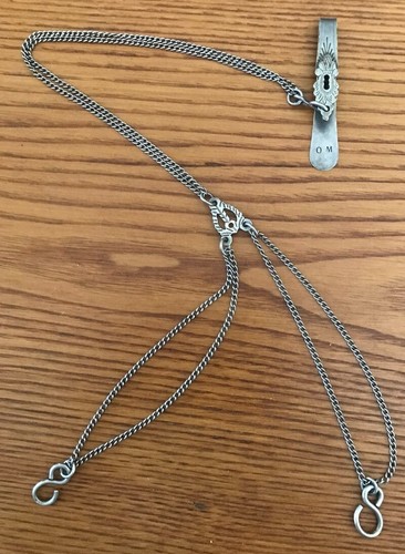 Ancienne chatelaine clavet - clavet, en