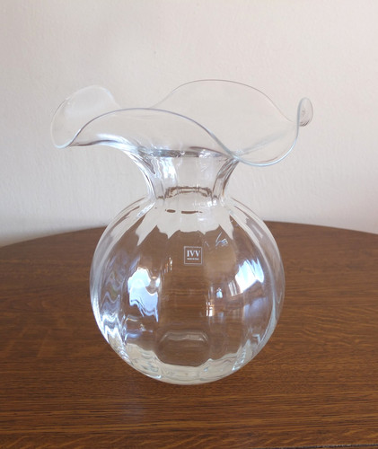 Vase boule ivv italie h25cm - vase,