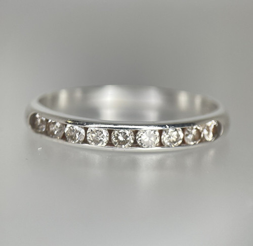 Bague vintage cannelée - cannelée, 18ct
