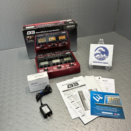Zoom bass effects pedal and - effects,