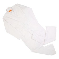 Hommes Blanc Coton Mélange