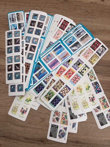 Lot carnets 12 timbres - 10,