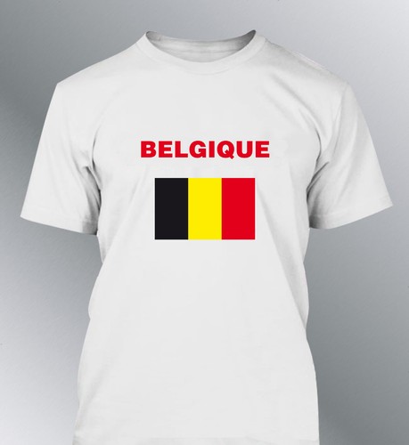 Tee shirt belgique supporter - tee,