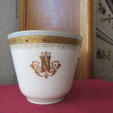 1 grande tasse a déjeuner porcelaine de paris monogramme de napoléon