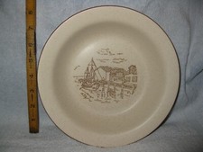 8 in bowl Au Lave - Vaisselle Coree Collection Manoir Fait A LA Main Dockside