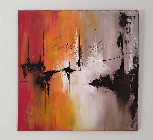 Tableau abstrait art - –,