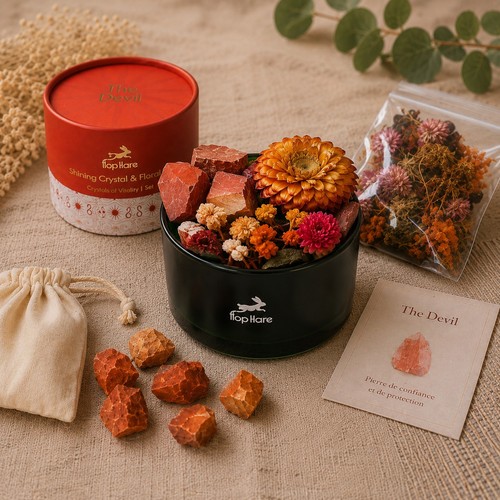 Diffuseur cristaux fleurs - diffuseur, &
