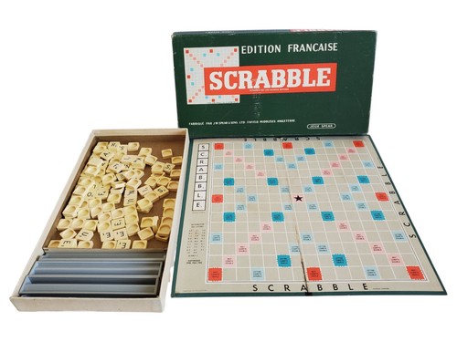 Jeu scrabble vintage jeux - scrabble,