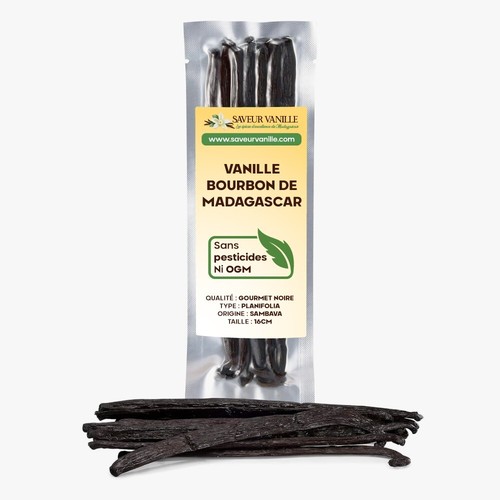 Gousses vanille bourbon - 20,