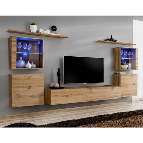 Meuble mural design switch - tv, "switch