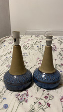 2 foot lamp Soholm Stentoj Scandinavian ceramic
