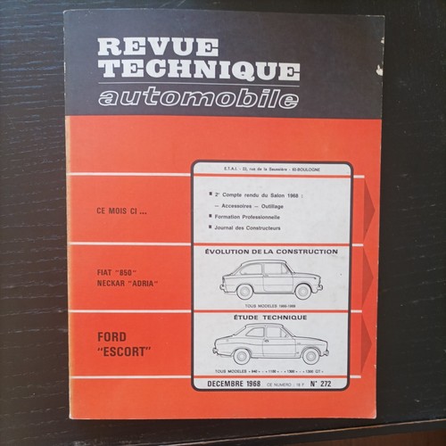 Revue technique ford escort - technique,