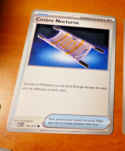 Pokemon card carte civiere - card,
