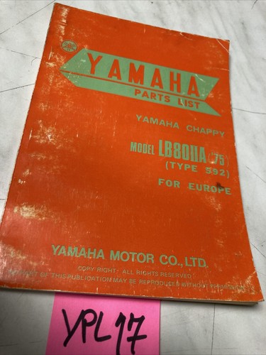 Yamaha lb80iia 1975 - 1975, chappy