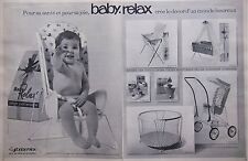 BABY RELAX HEALTH AND JOY AD FOR PROMISING BABIES