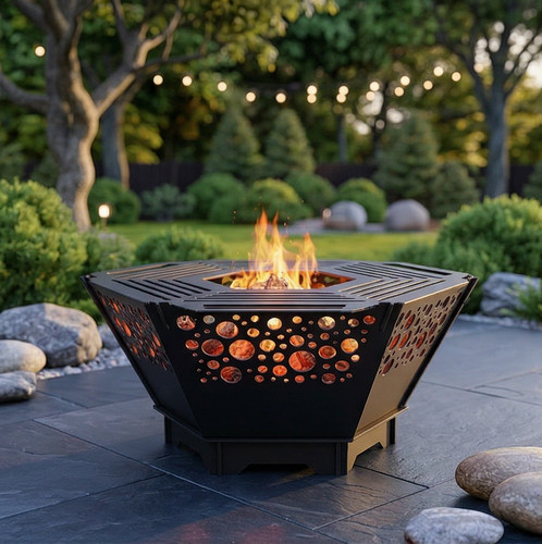 Magnifique brasero grille 2 - brasero, et
