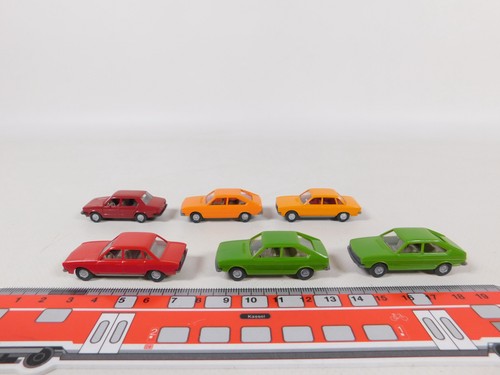 Wiking 6x voitures - 1:87,