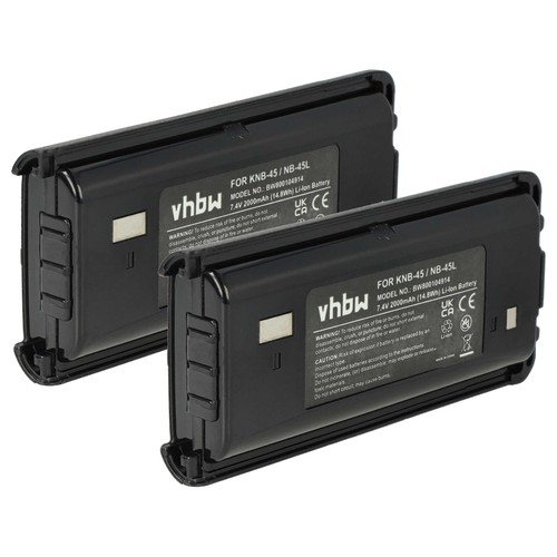 Batterie pour kenwood - 2x,