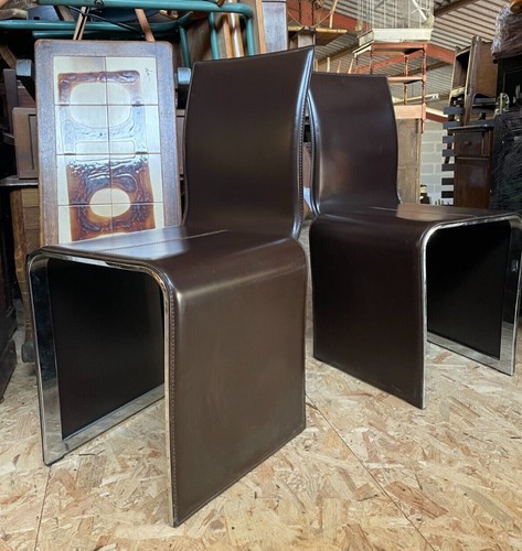 Chaises moderne 2000 cuir - moderne, en