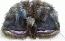 Cape , étole en renard