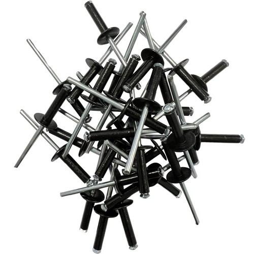 100 rivets eclateurs noirs - rivets,