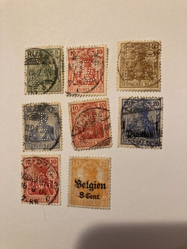 Lot timbres allemagne ancienne - lot,