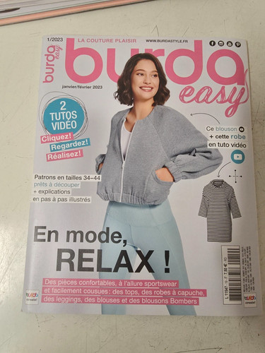 Magazine burda easy - magazine, 01/2023
