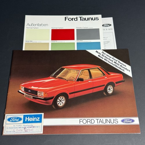 Ford taunus 20p brochure - /,