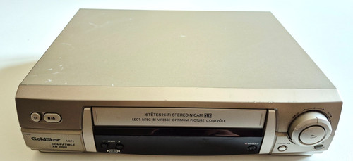Magnétoscope vhs goldstar - magnétoscope,