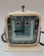 Antique Everhot Alarm Clock Timer Swartzbaugh Co Art Deco Working