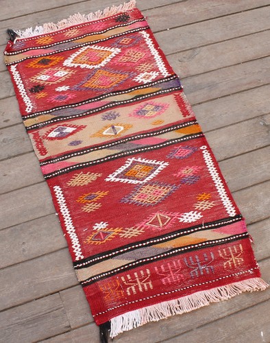 Tapis turc kilim x33 - tapis, 16''x33''