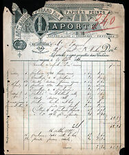 TOULOUSE (31) LUXURY WALLPAPERS & HANGINGS "DURAND / LAPORTE" in 1889