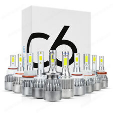 1Pair H1 H4 H7 H11 H13 9008 9005 9006 9012 9007 Car C6 Headlight Led Light Bulbs