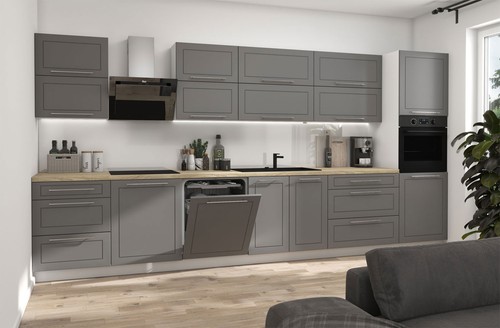 Cuisine kvantum 400cm blanc - kvantum,