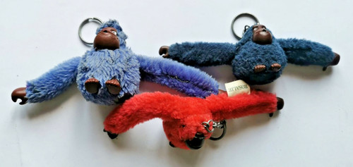 Lot porte cles peluche singe - cles,