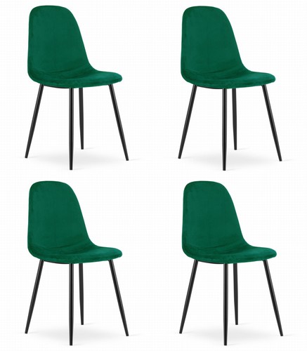 Fauteuil como velours vert - velours,