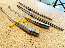 MERCEDES BENZ R107 C107  380SL 450SL 560SL ORIGINAL WIPER ARMS BLADES SET 