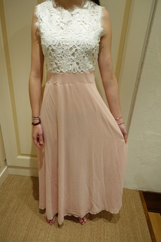 Robe longue fluide - robe,