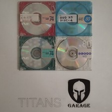 MD MINI DISC USED VICTOR 74 and 80 MIN Lot of 4