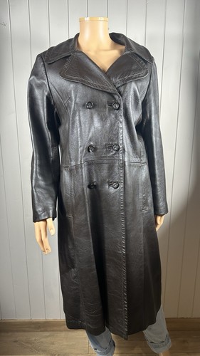 Vintage 70s 80s black genuine - 80s,