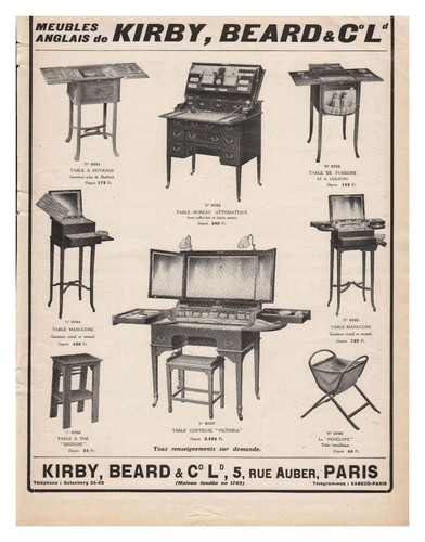 Publicite meubles anglais - publicite,