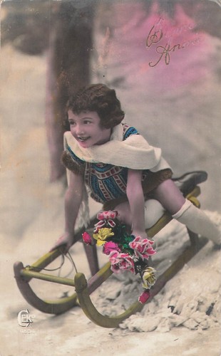 Bonne annee petite fille - bonne,
