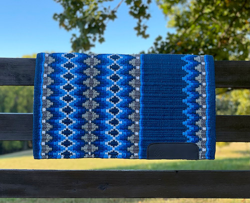 Western horse saddle pad - horse, show