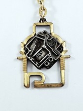 PORTE-CLES - GM - GENERAL MOTORS ? - 220v - Vintage, Métal 1960s -