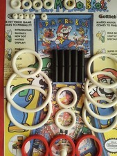 FLIPPER GOTTLIEB-SUPER MARIO BROSS -KIT ELASTIQUES-(caoutchouc) PINBALL RUBBER