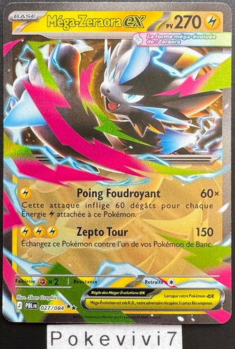 Carte pokemon mega zeraora - carte, mega-zeraora