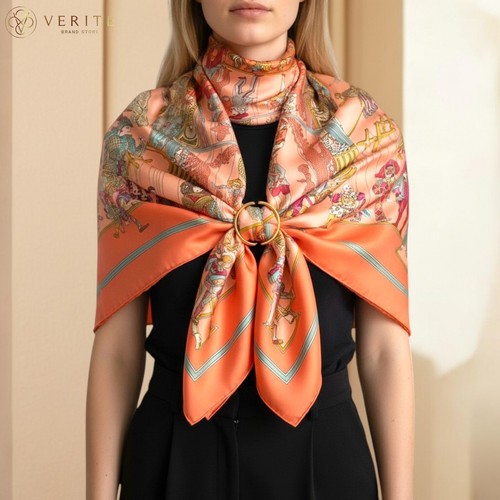 Rare vintage hermes - hermes, silk